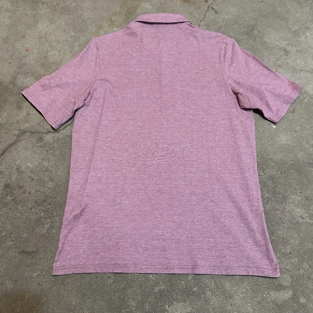 CRIQUET Polo Shirt Mens M Heather Gray Red Cotton Stretch Preppy Golf LOT OF 2 - Picture 13 of 13